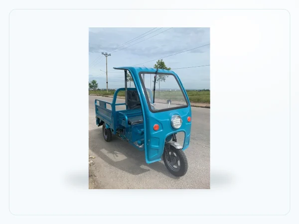 Xe ba bánh điện mái che 1.6m - ảnh chính nền sạch