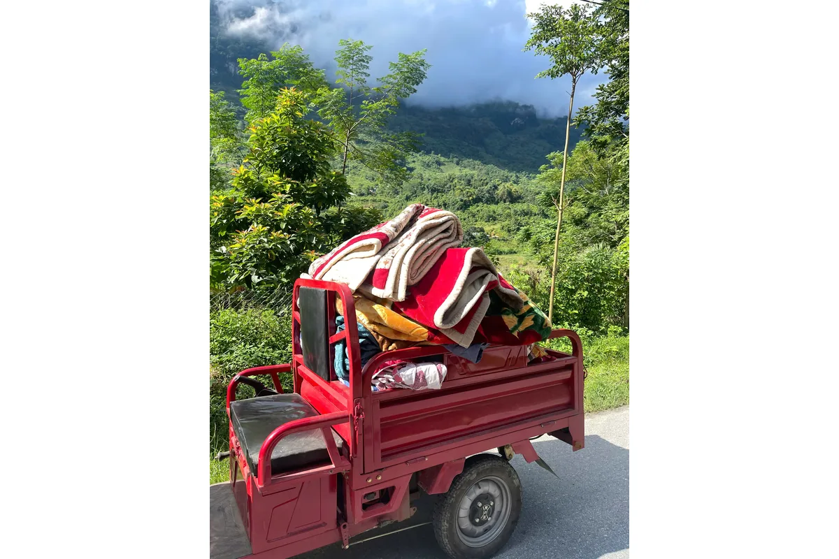 Xe điện chở hàng 700kg thùng rộng