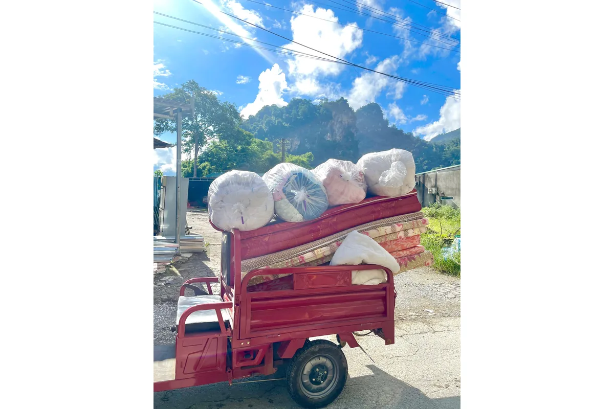 Xe điện chở hàng 700kg vận chuyển nội bộ