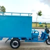 Xe điện thùng kín inox 201 MINGMA - ảnh mới 1