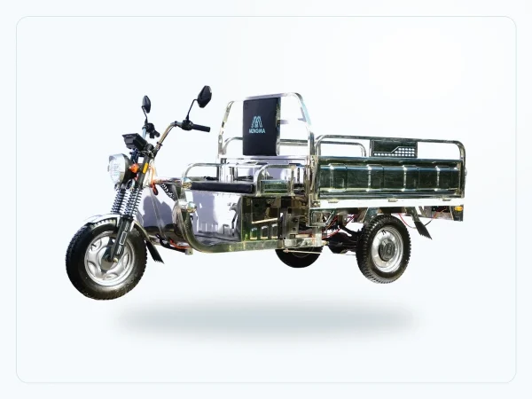 XE BA BÁNH ĐIỆN INOX 1.6M EAGLE